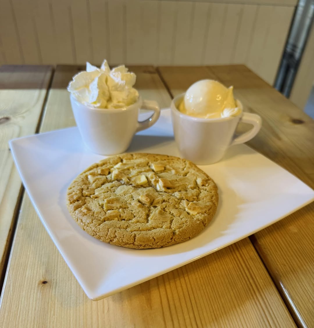 White chocolat chip cookie